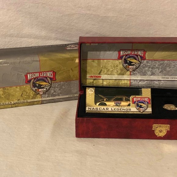 1998 Action Nascar Legends 1948-1998 50th Anniversary 1:64 Die Cast Stock Car - Picture 1 of 10